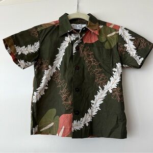 Ava Sky / Fighting Eel boys button down, Shirt Hunter size 2T